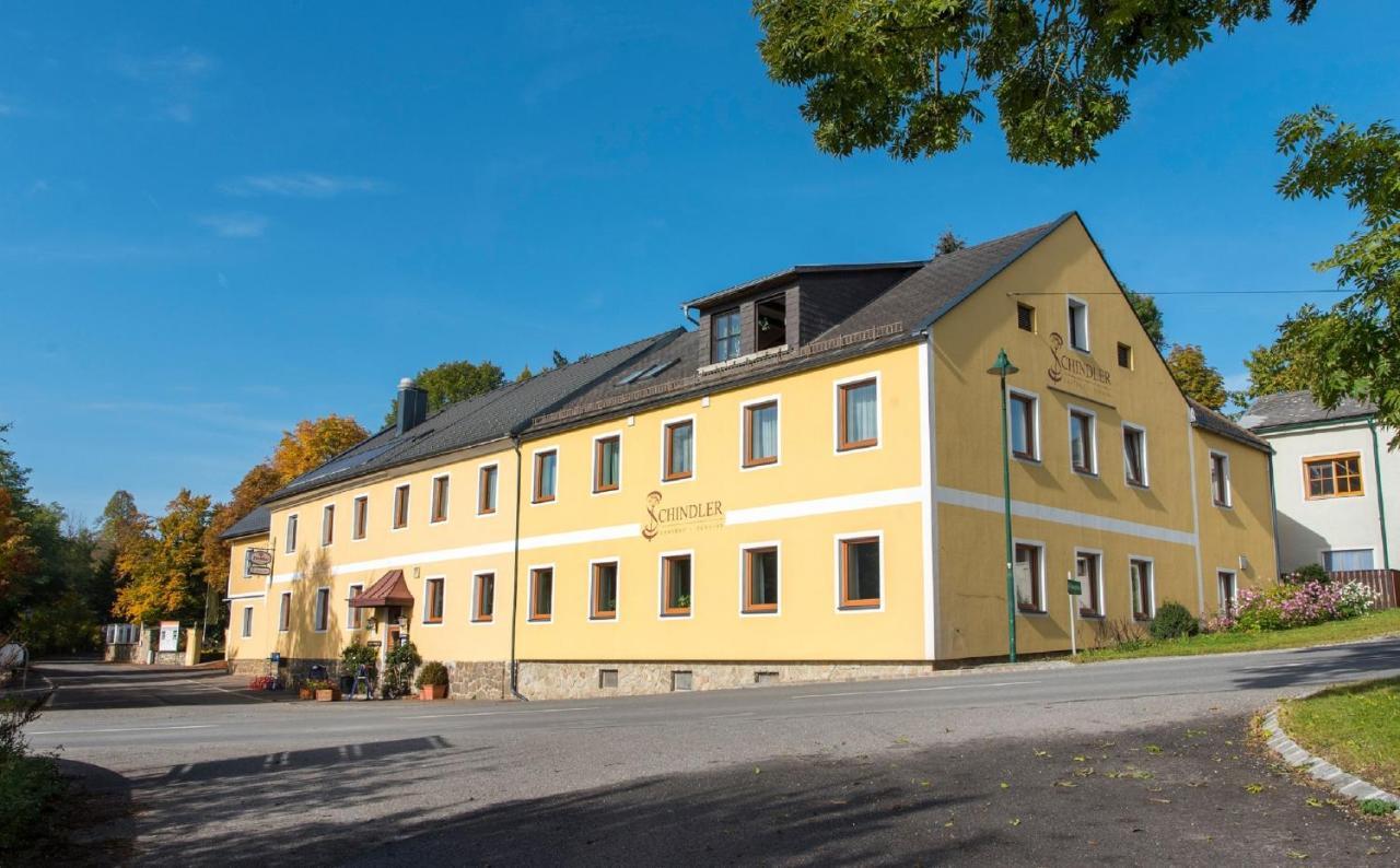 Gasthof Schindler Brunn am Wald Exterior foto